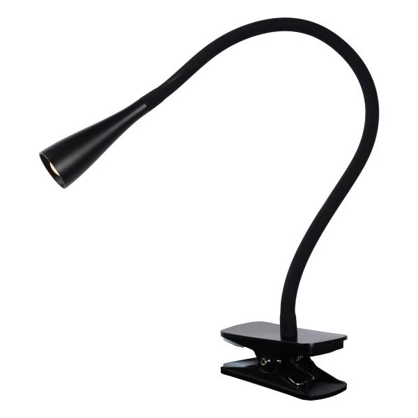 Lucide ZOZY - Clamp lamp- LED 3 StepDim - 1x4W 3000K - Black - detail 1